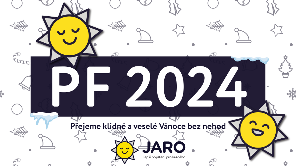 Vánoce bez nehod vám přeje JARO Pojištění